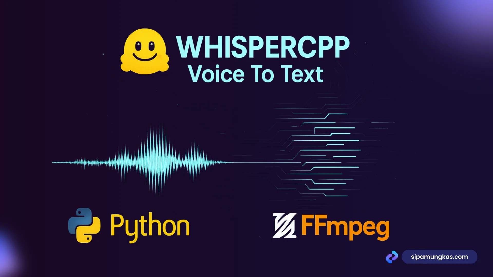 Voice to Text with WhisperCpp, FFmpeg and Python