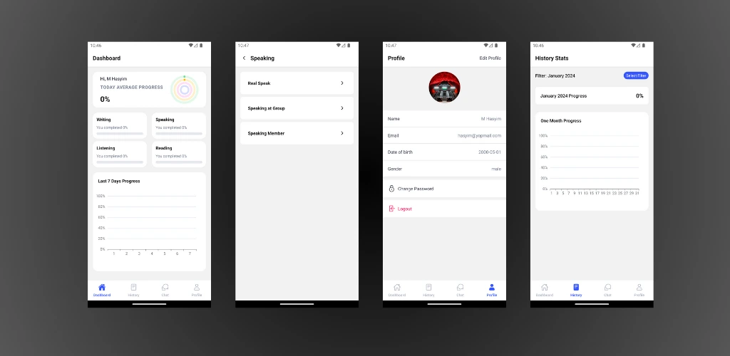 Daily Language App previous cover preview