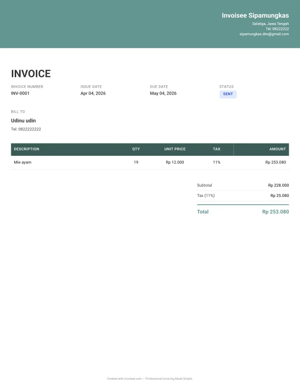 Invoisee - Offline Invoice App Maker screenshot 5