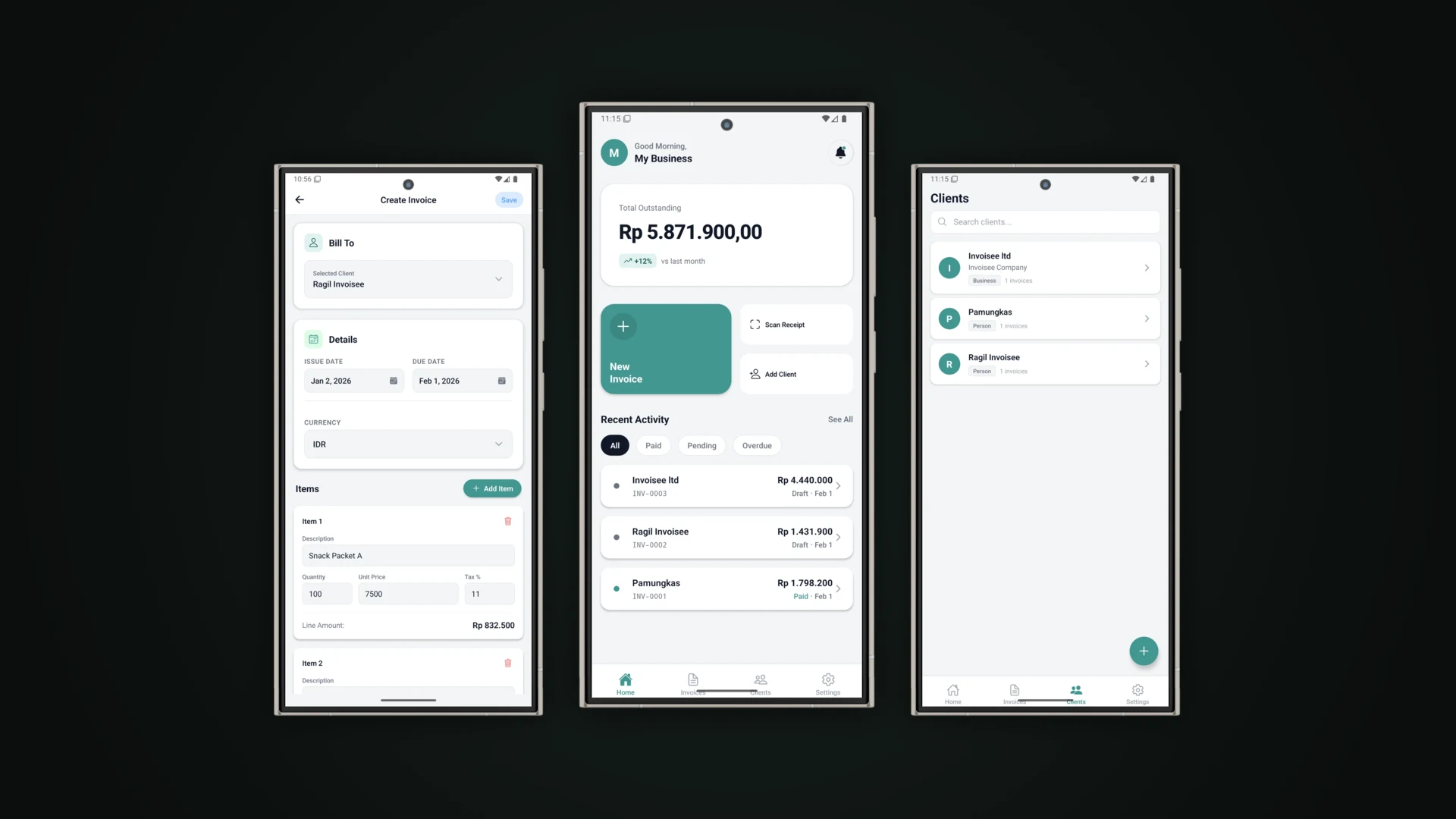 Invoisee - Offline Invoice App Maker previous cover preview