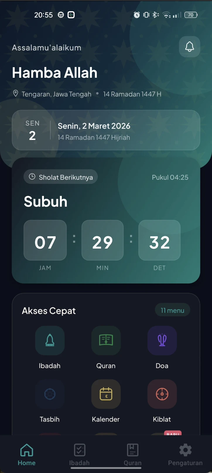 Mutaba - Your Complete Islamic Daily Companion screenshot 1