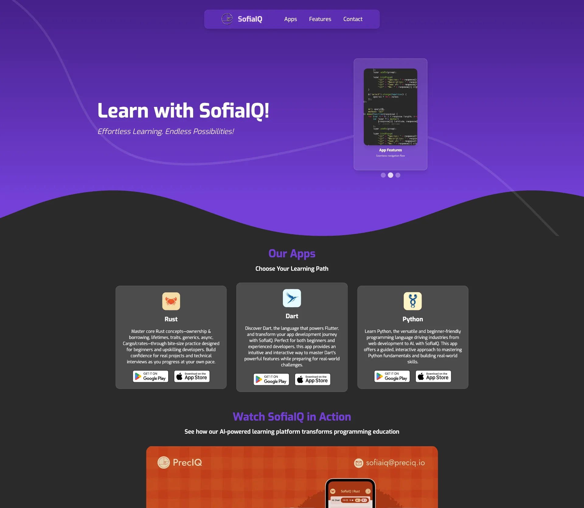 SofiaIQ preview
